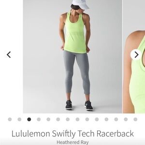 Lululemon Swiftly Tech Racerback